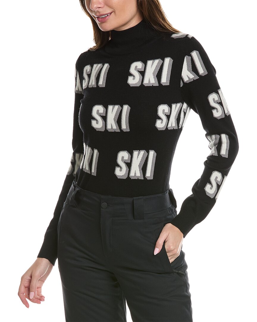 PERFECT MOMENT PERFECT MOMENT 3D SKI WOOL SWEATER