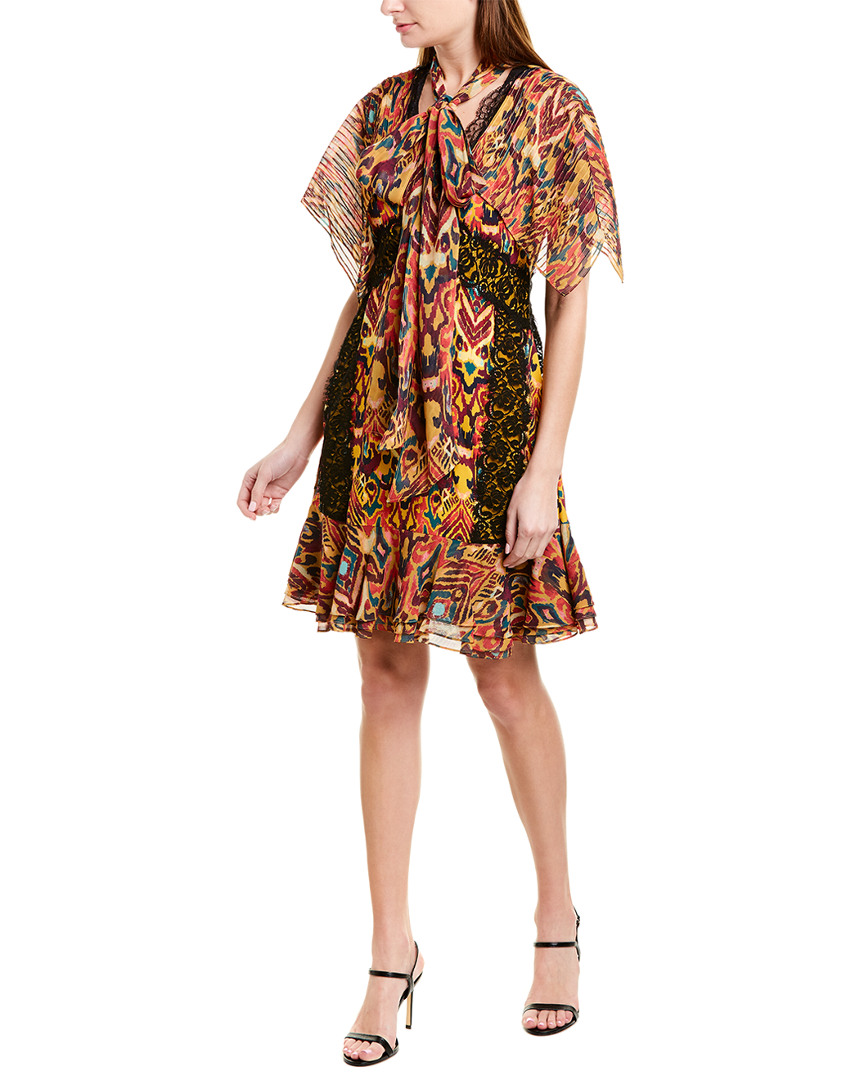 Image of PRABAL GURUNG Sohawa Silk Mini Dress