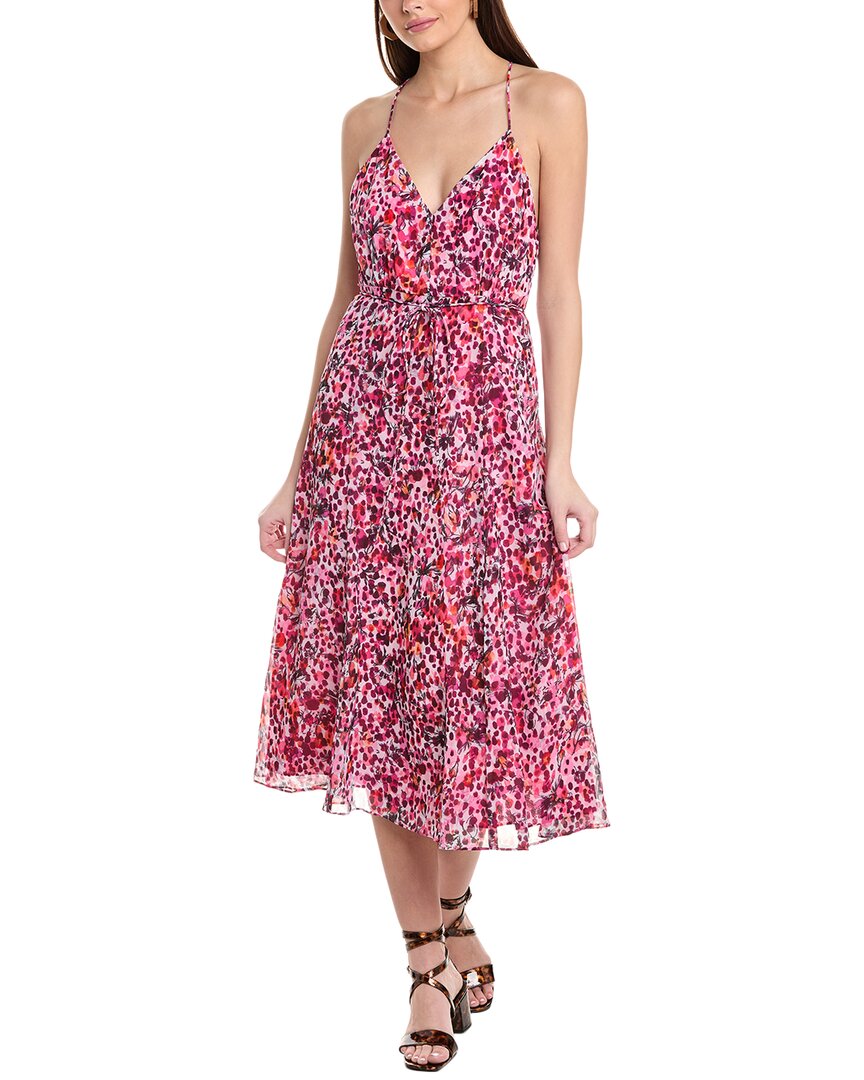 Reiss Pippa Strappy Printed Midi Dress