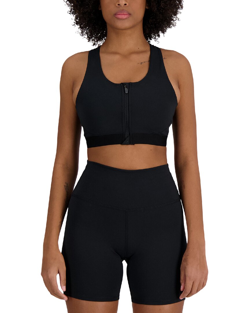 NEW BALANCE NEW BALANCE SLEEK MEDIUM SUPPORT POCKET ZIP JACKET