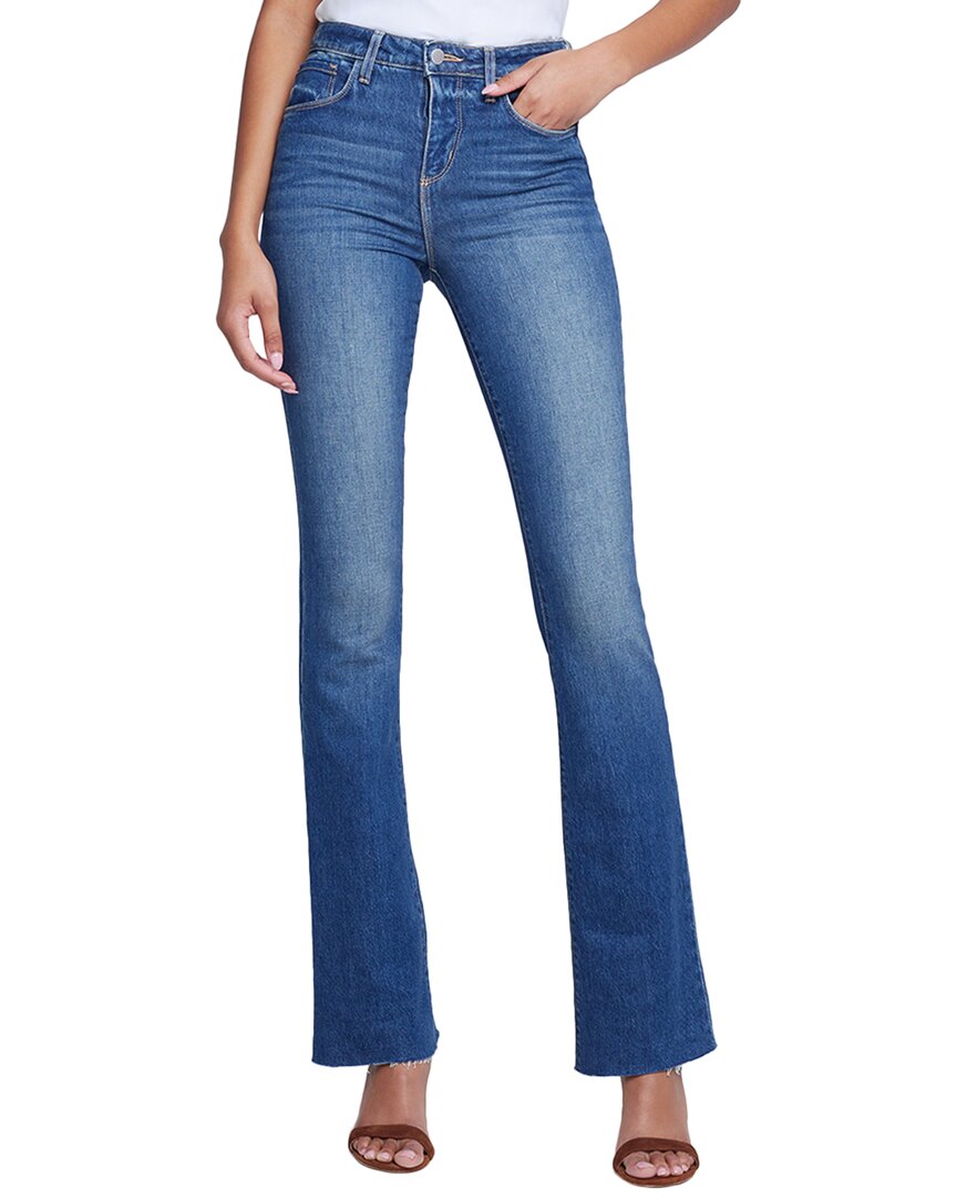 L AGENCE L’AGENCE RUTH HIGH-RISE WOODBRIDGE STRAIGHT JEAN