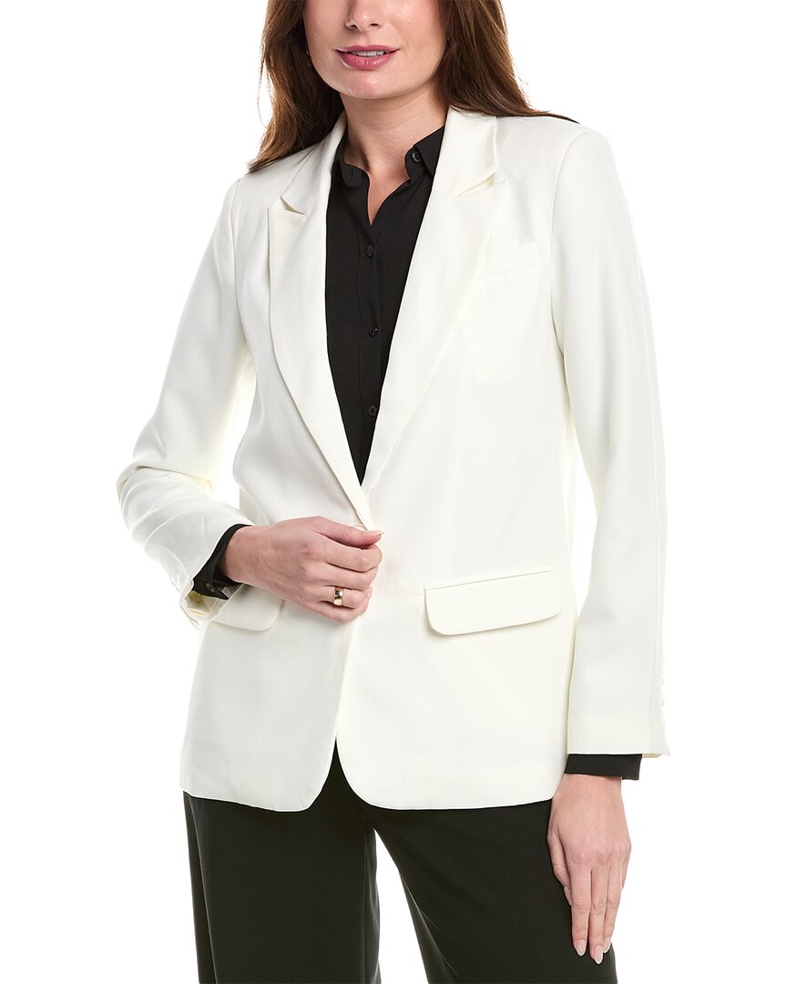 Vince Camuto Single-breasted Blazer In White