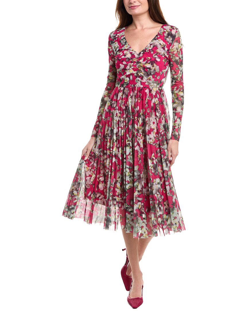 HUGO BOSS HUGO BOSS ERLISSI MIDI DRESS 