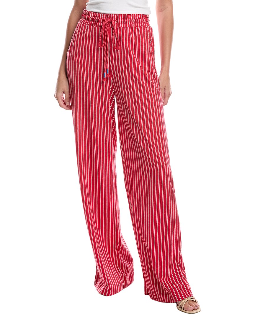 Grey State Drawstring Pant In Pink