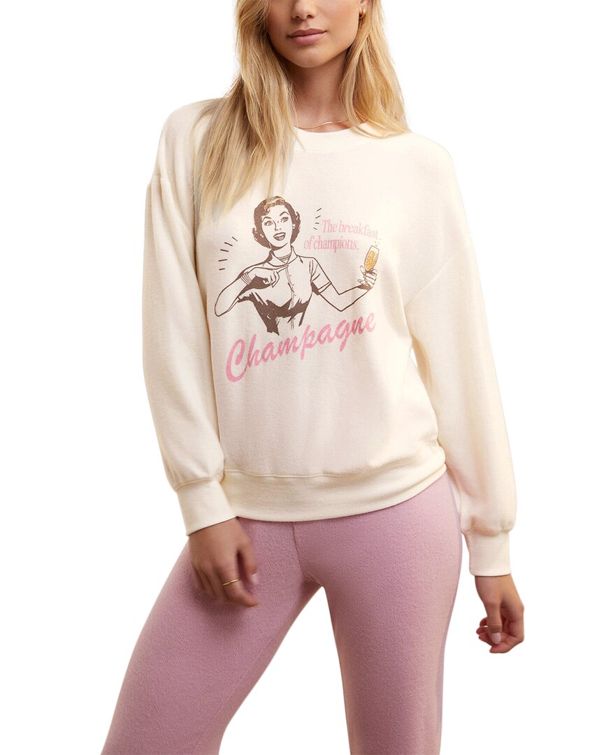 Z Supply Relaxed Champagne Sweatshirt In Neutral
