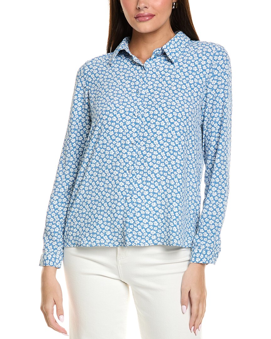 Anna Kay Cammy Blouse In Blue