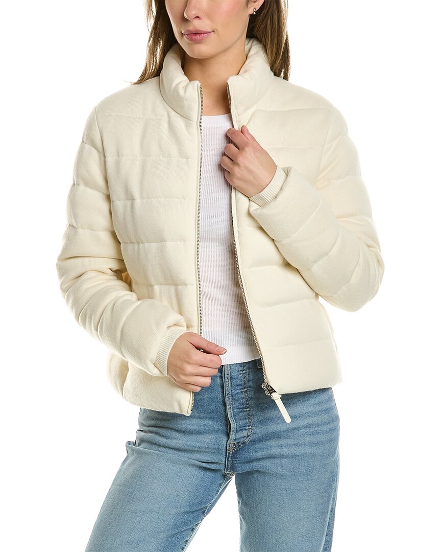 Mackage Off-white Melia Down Jacket In White