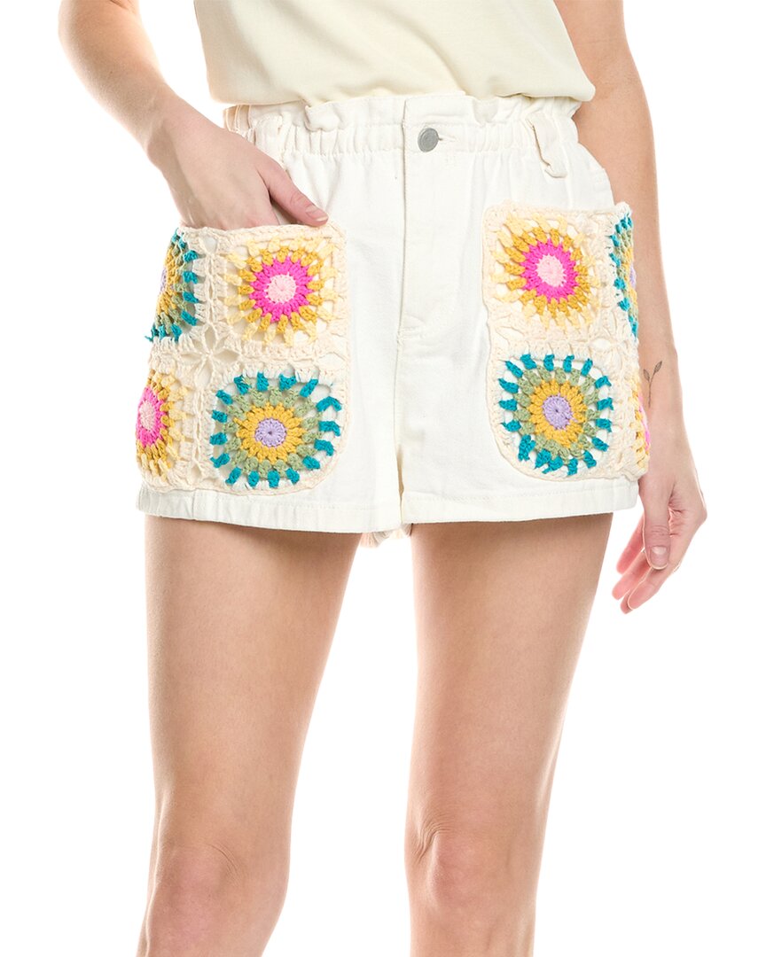 BLANKNYC BLANK NYC CROCHETED POCKET SHORT
