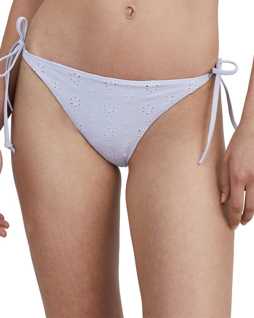 Solid & Striped The Iris Bikini Bottom In Lilac Pastel In Purple