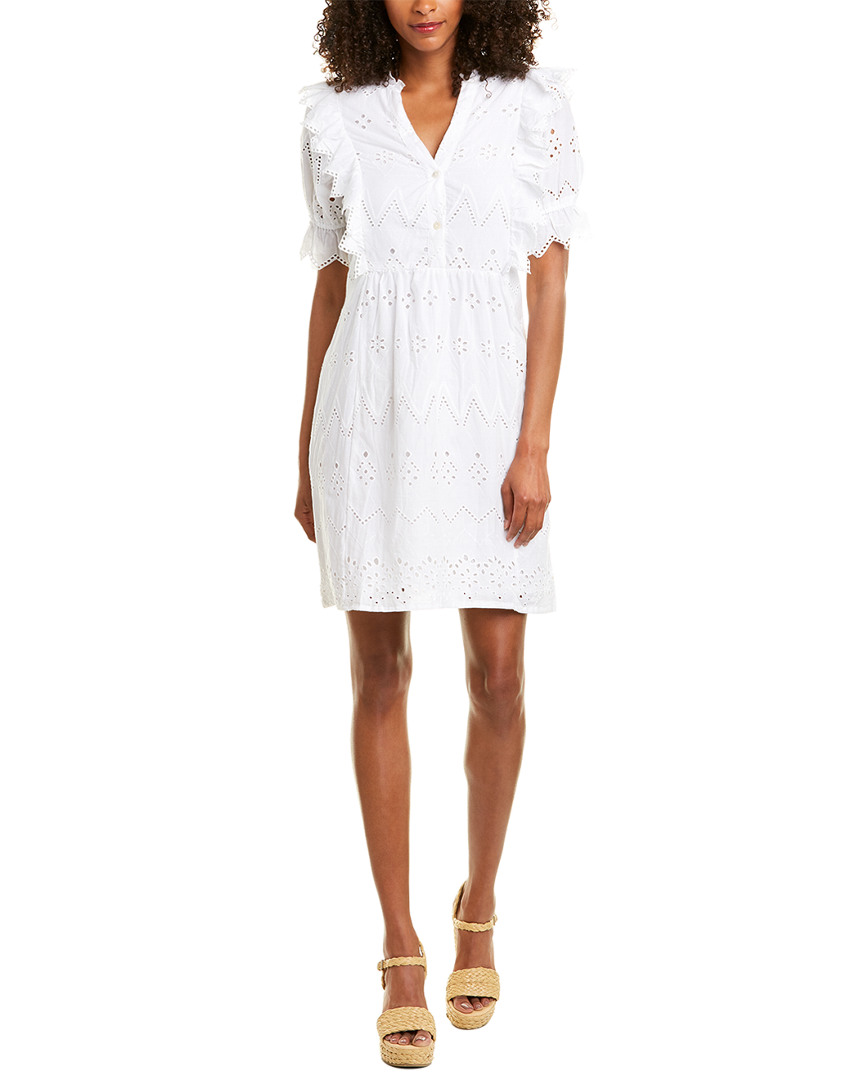 Image of Jennifer & Grace Eyelet Mini Dress
