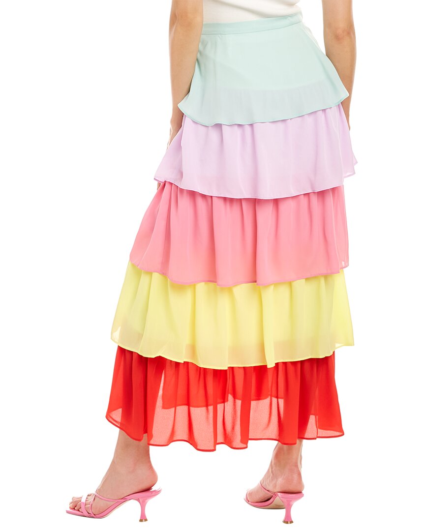 Olivia Rubin Elodie Skirt In Green