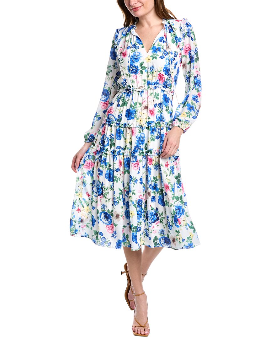 Tahari floral 2024 print dress