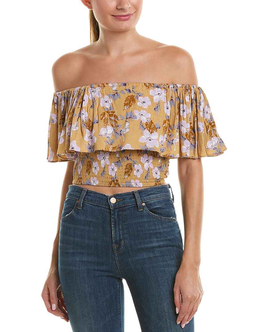 Image of Anama Smocked Top