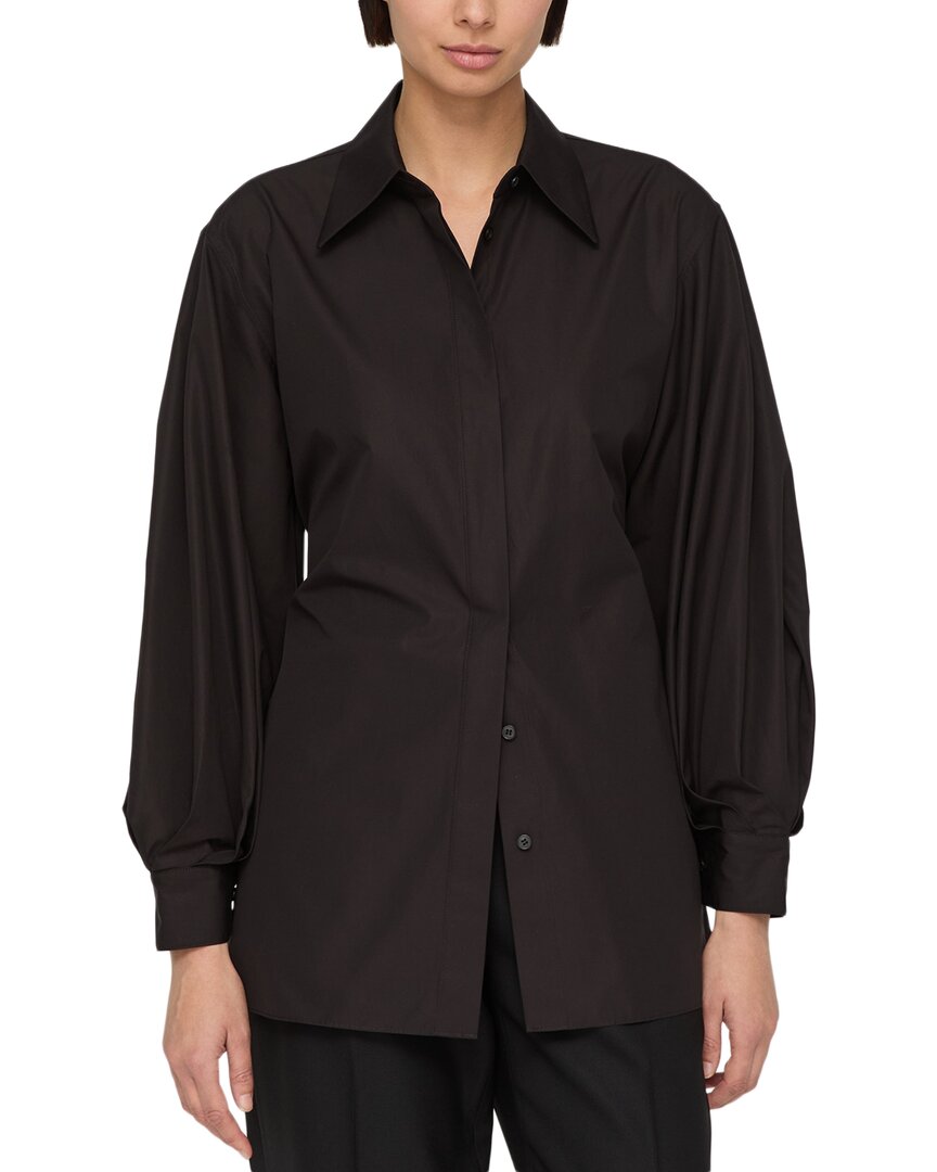 Lafayette 148 New York Oversized Shirt In Red