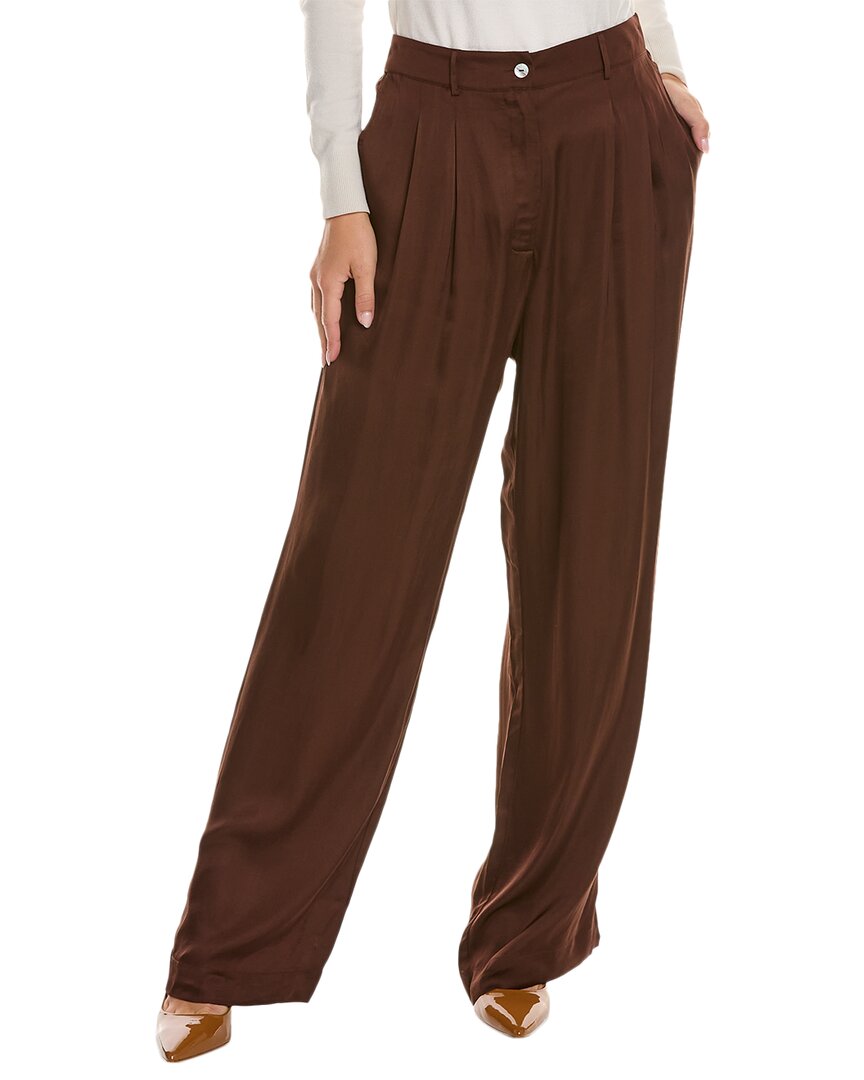 DONNI DONNI. SILKY PLEATED TROUSER
