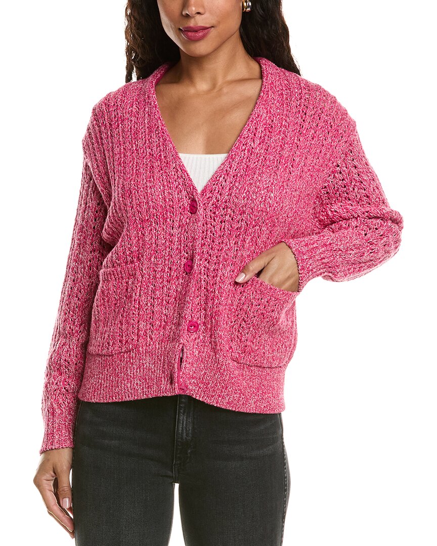 Rag & Bone Edie Cardigan In Pink