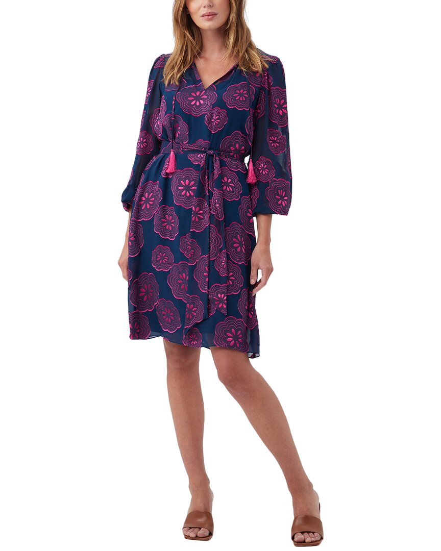 TRINA TURK TRINA TURK TRIBECA SILK-BLEND DRESS