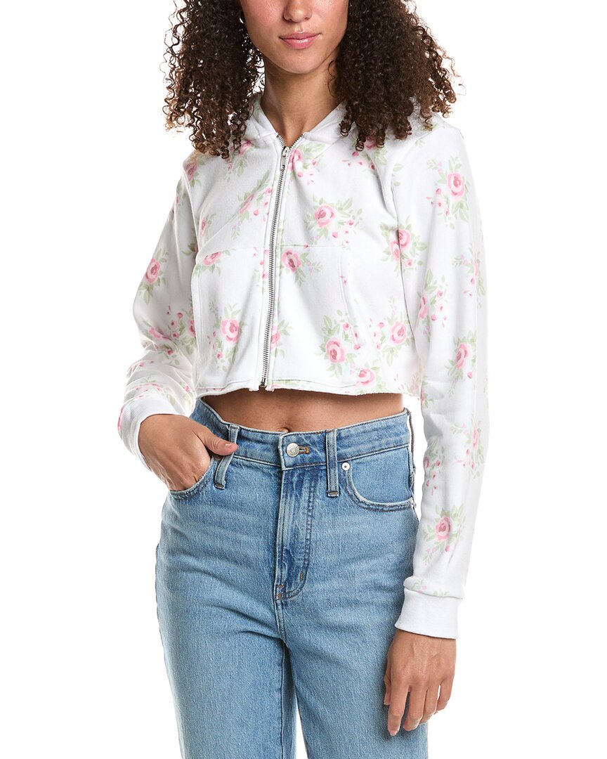 Katiejnyc Dylan Zip Crop Hoodie