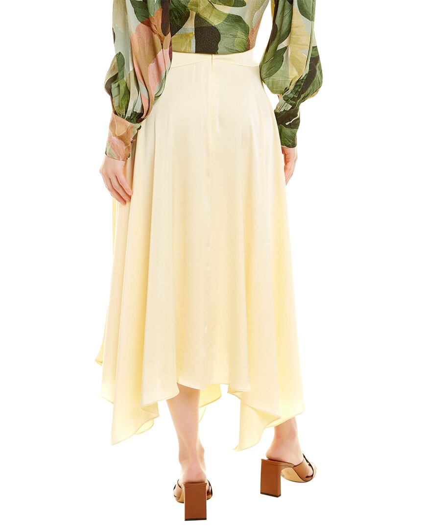 TED BAKER TED BAKER HANDKERCHIEF HEM SKIRT