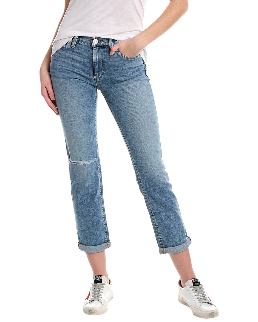 Shop Hudson Jeans Nico The One Straight Ankle Jean In Blue