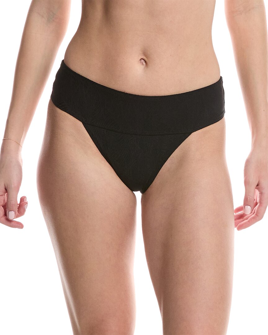 Pq Swim Banded High Waist Bottom In Black