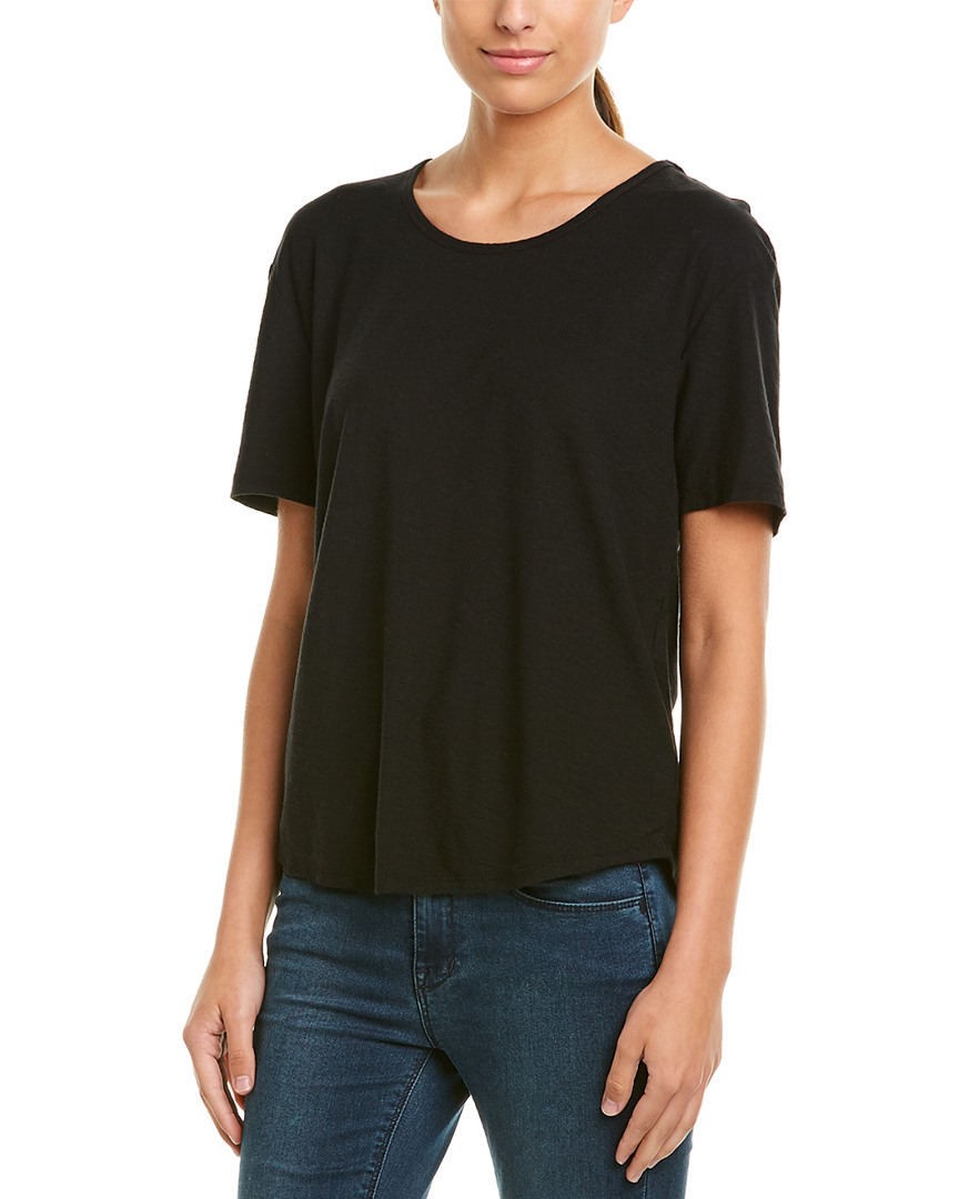 Shop James Perse Relaxed T-shirt In Black