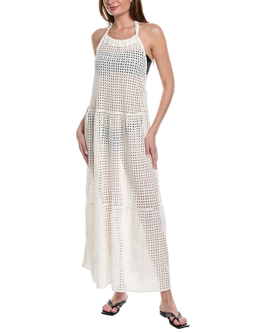 Shop Solid & Striped The Kai Maxi Dress In White