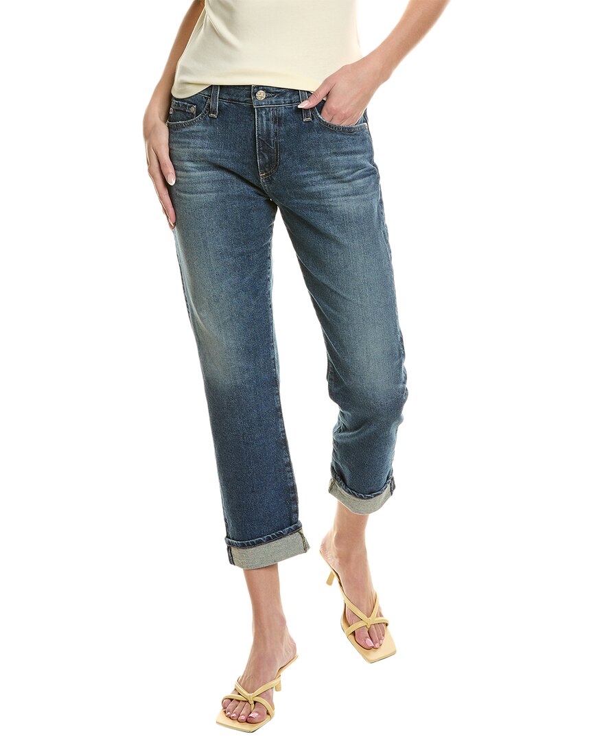 Shop Ag Jeans Nolan 14 Years Counsel Relaxed Slim Ankle Jean In Blue