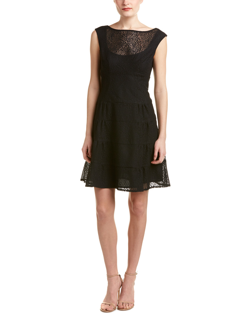 Image of Nanette Lepore Leopard Lace Dress
