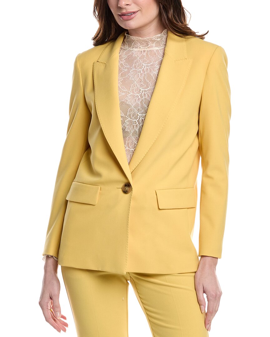 Marella Estella Jacket In Yellow