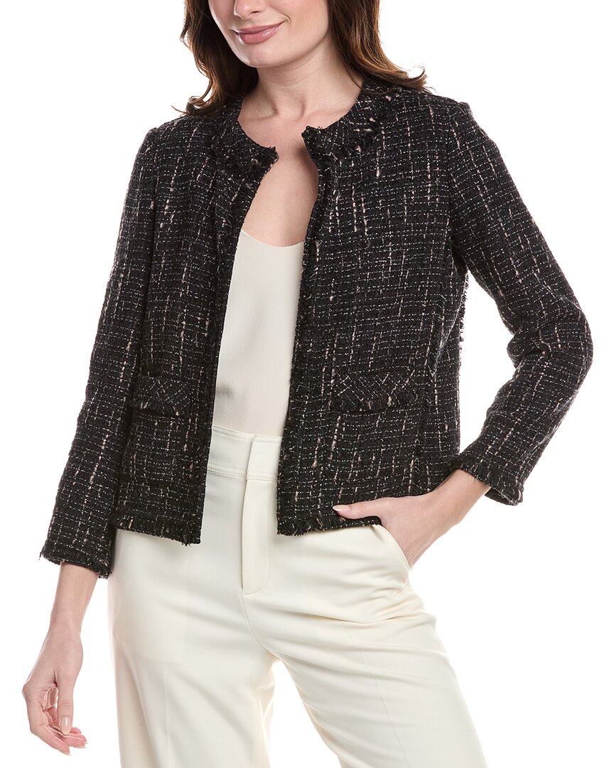 Lafayette 148 Kennedy Jacket In Black