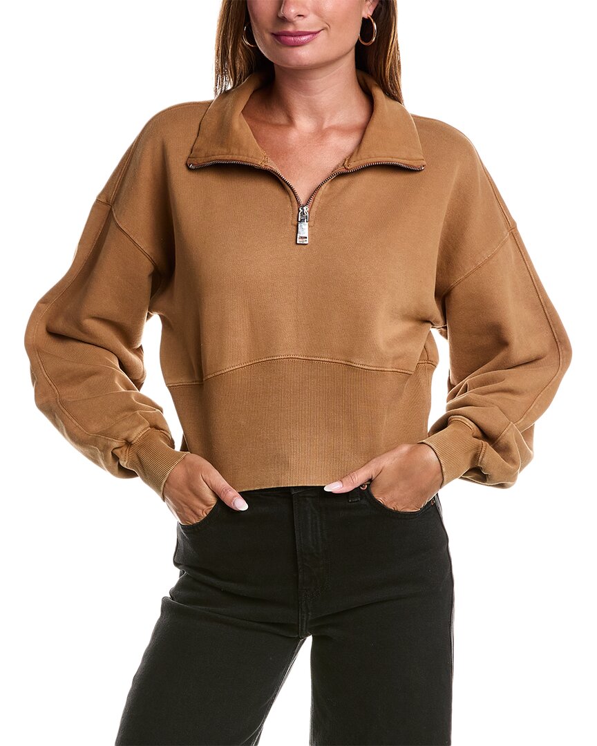 Rebecca Minkoff Winnie Pullover In Gold
