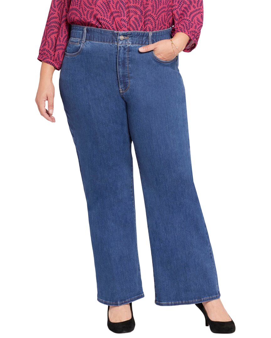 Nydj Waist Match Major Wide Leg Jeans