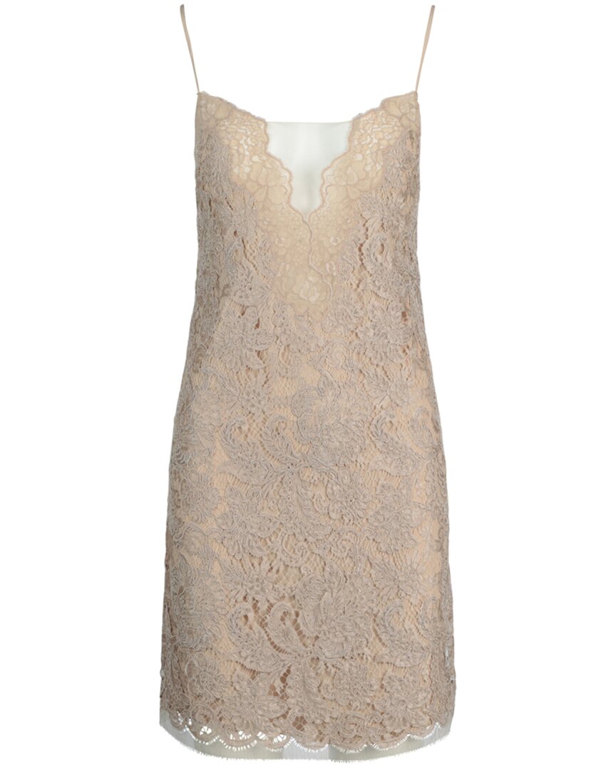 Gucci Sleeveless Lace Mini Dress