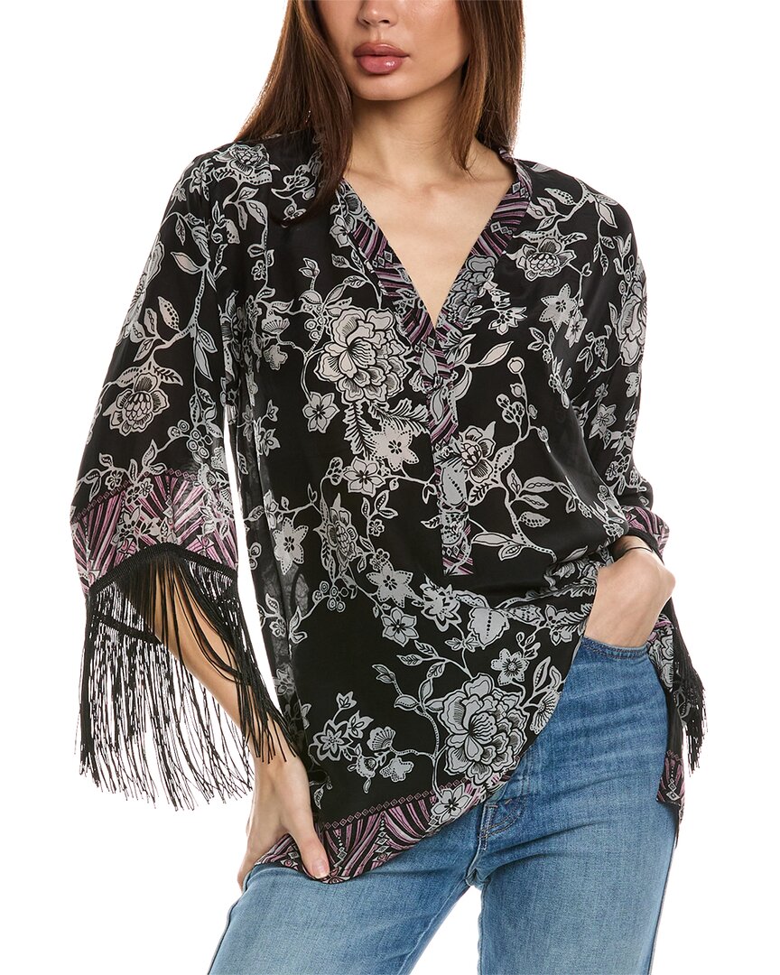 Johnny Was Edina Fringe Blouse