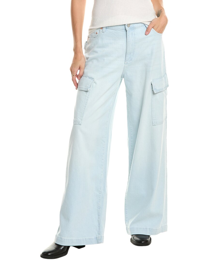 Dl1961 Zoie Poolside Wide Leg Jean In Blue
