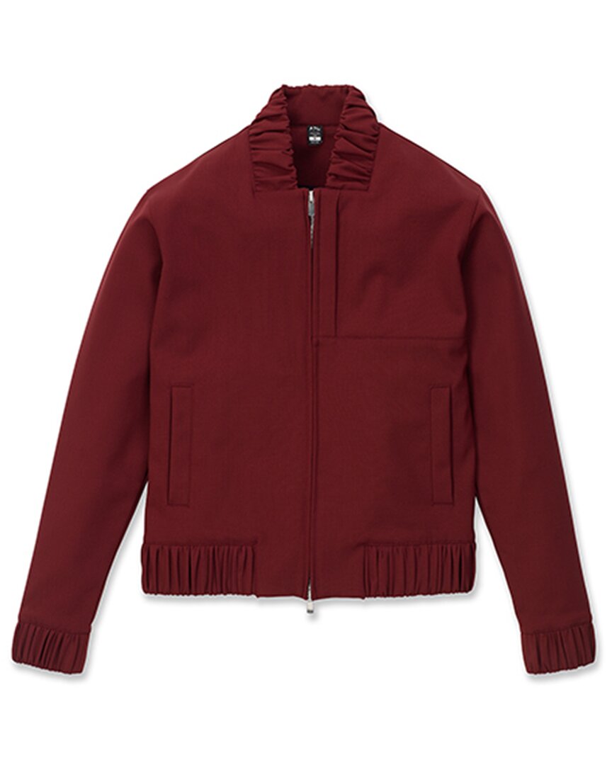 Apl Athletic Propulsion Labs Athletic Propulsion Labs The Perfect Wool Bomber In Red
