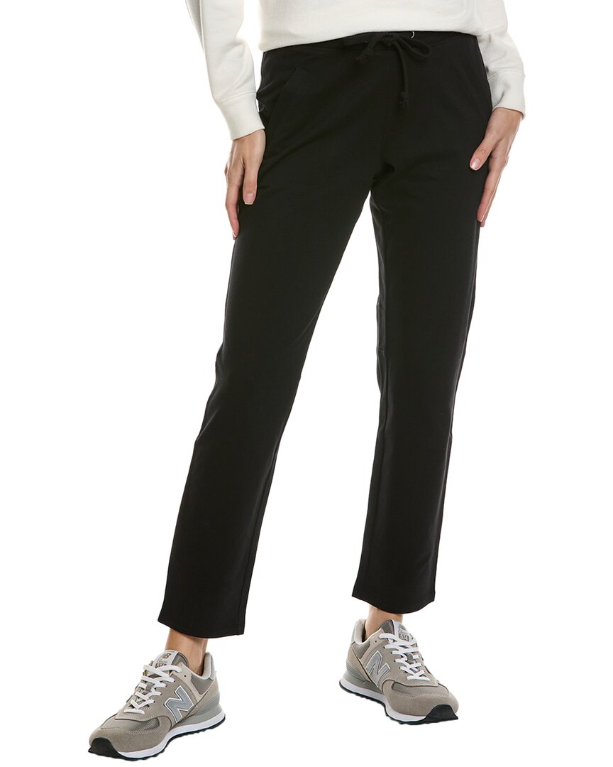 Grey State Drawstring Pant In Black
