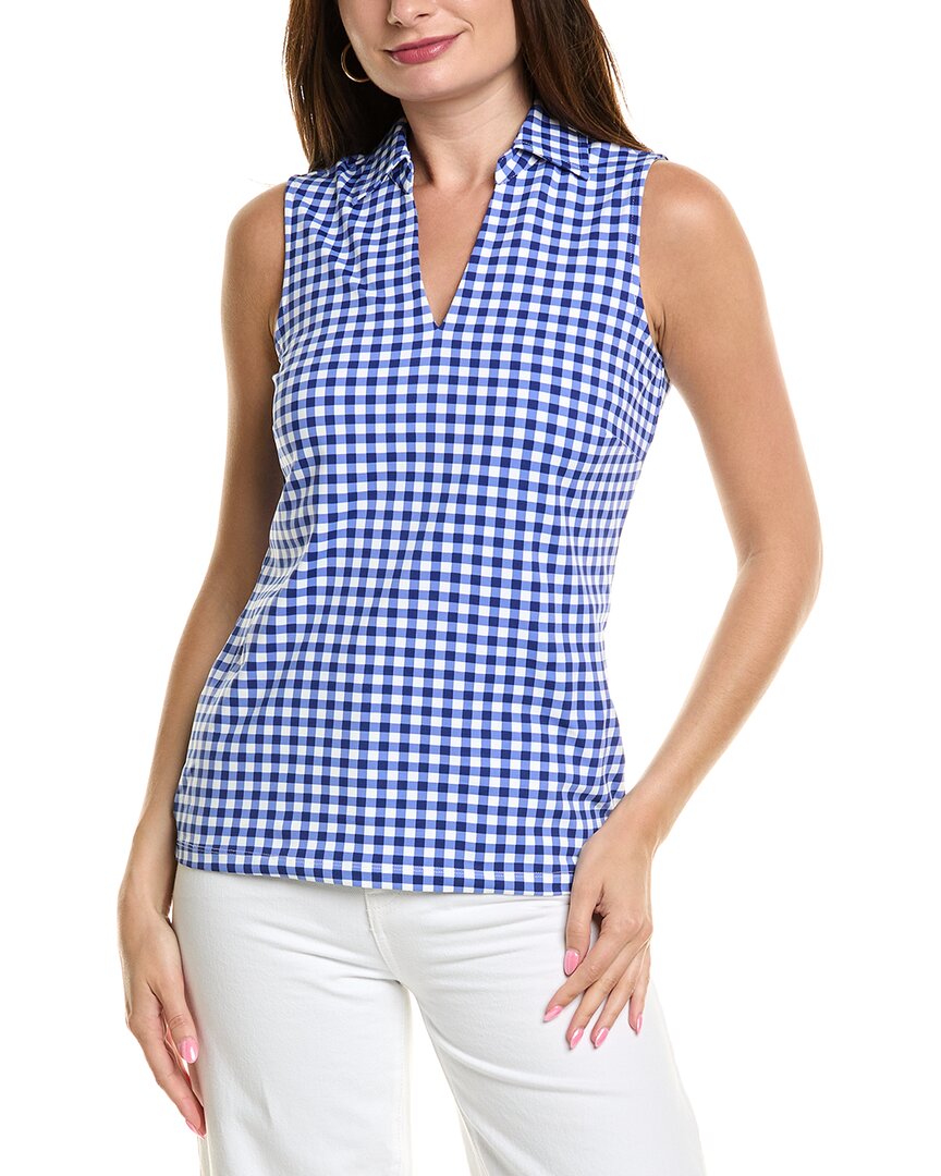 J.mclaughlin Aida Catalina Cloth Top In Blue