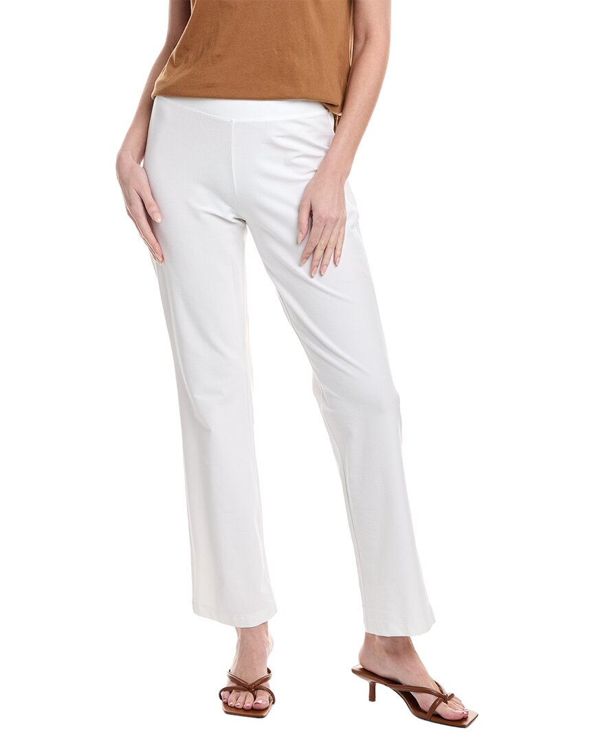 Shop Eileen Fisher Slim Bootcut Pant In White