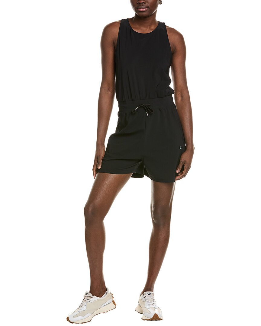 Sweaty Betty Explorer Romper In Black