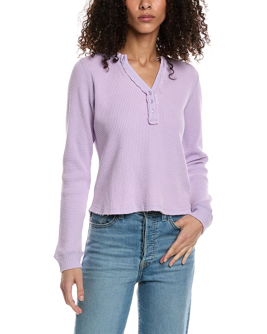 Shop Aiden V-neck Sweater In Purple