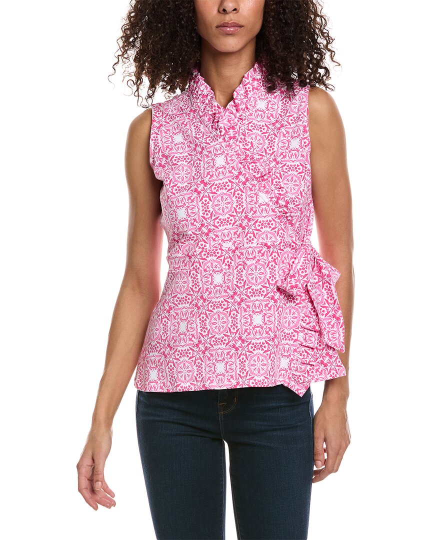 Shop Duffield Lane Coldwater Top In Pink