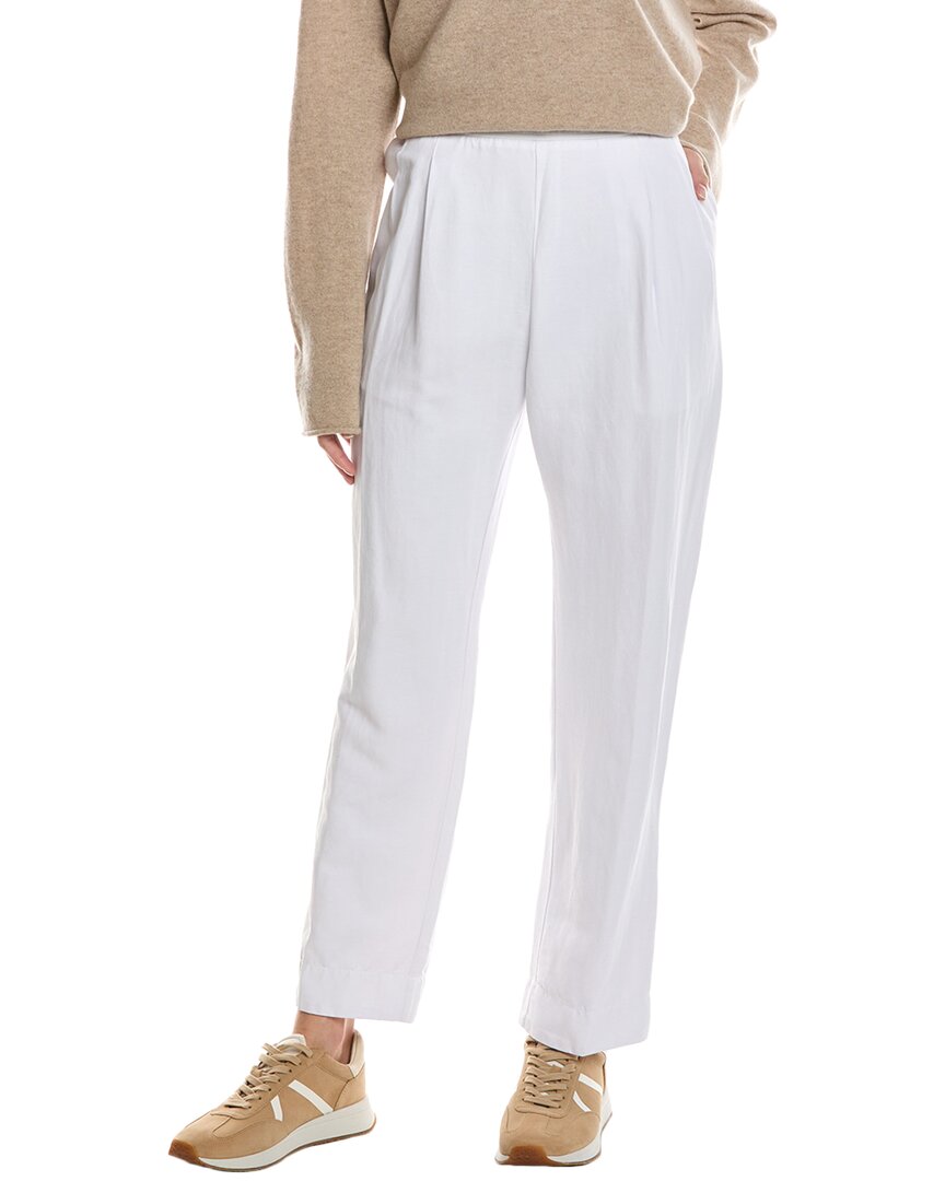 JAMES PERSE JAMES PERSE DOUBLE PLEAT LINEN-BLEND TROUSER