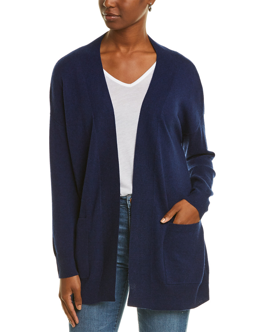 Image of Kier + J Pocket Cashmere Cardigan