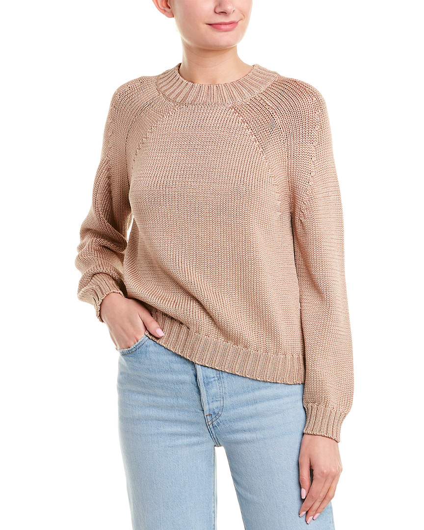 Milly Metallic Sweater Women's Gold P 190736851585 | eBay