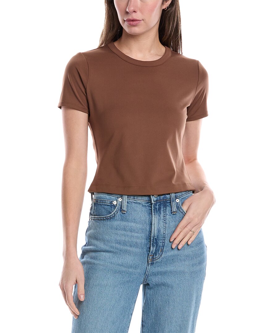 Rag & Bone Enhance Baby T-shirt In Brown