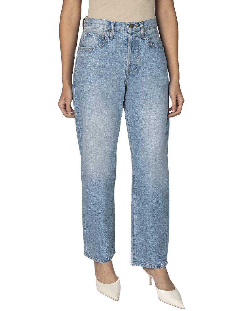 Nelle Atelier The Claire Boyfriend Denim In Blue