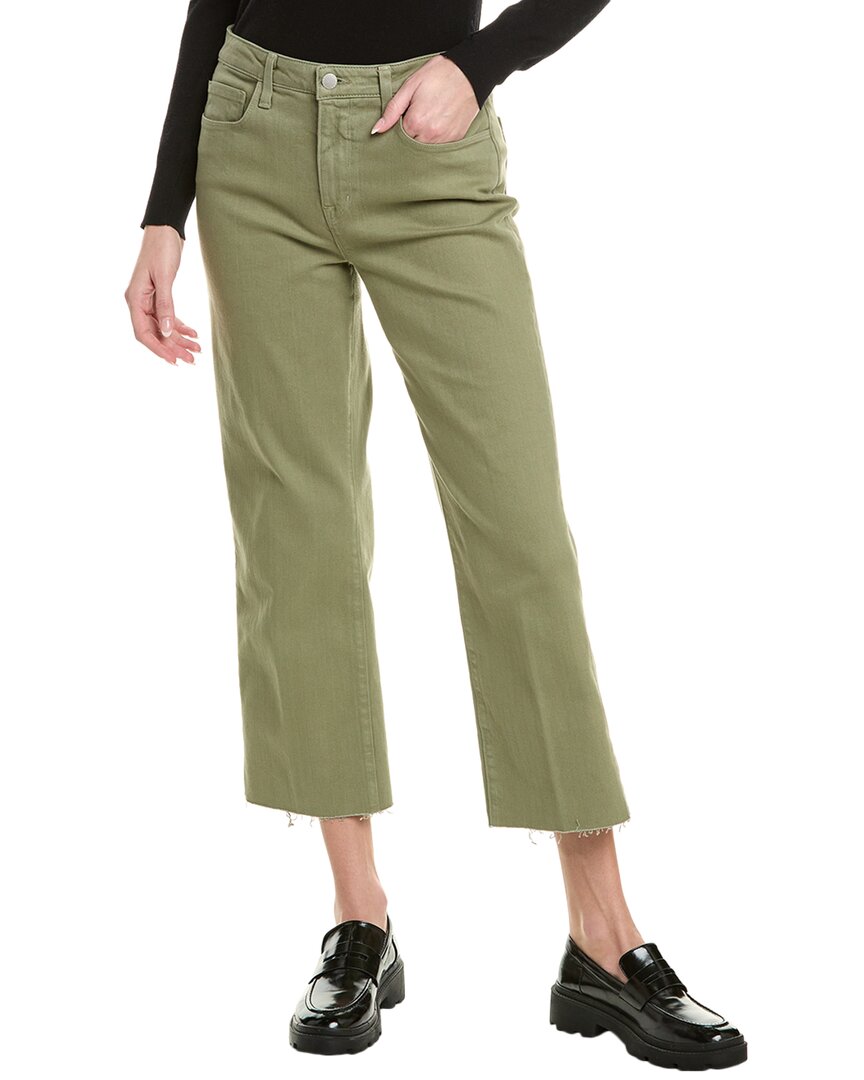 L'agence Wanda High Waist Crop Wide Leg Pants