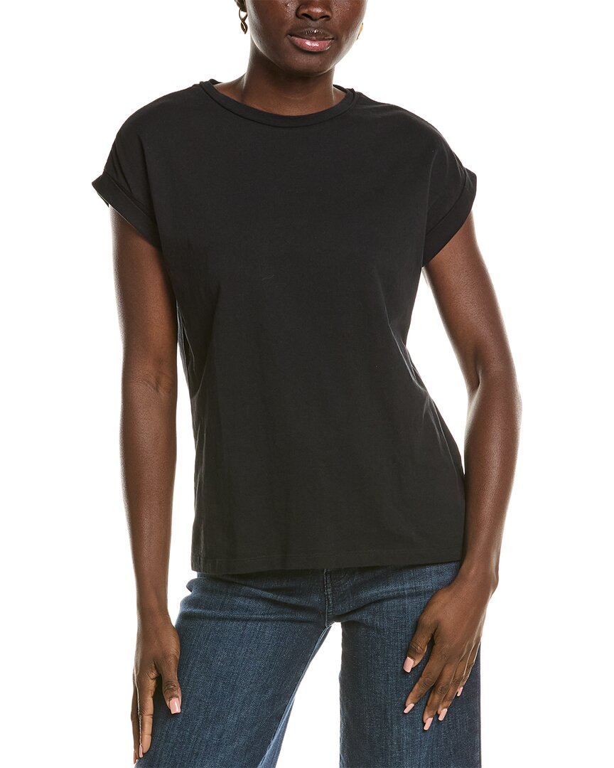 Reiss Tereza T-shirt In Black